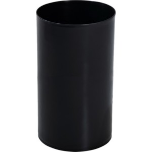 LIXEIRA PLÁSTICA REDONDA 50CM PRETA JSN