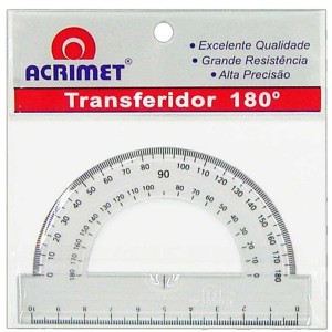 TRANSFERIDOR 180º 10CM REF.551 ACRIMET