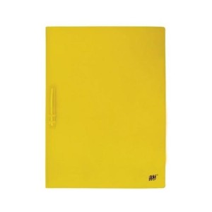 PASTA PLÁSTICA OFÍCIO COM FERRAGEM 112S AMARELA YES