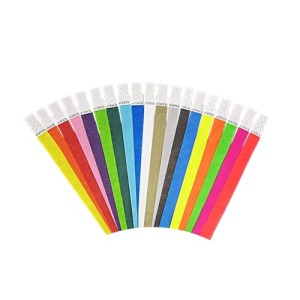 PULSEIRA VIP TYVEK FIX BANDS AZUL CLARO C/50 POPPER