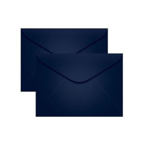 ENVELOPE CONVITE 160x235 80G PORTO SEGURO AZUL ESCURO C/20 UNIDADES SCRITY/FORONI