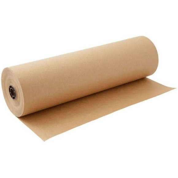 BOBINA PAPEL KRAFT PURO 40CM 80G/M²