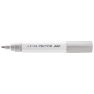 CANETA MULTIUSO PINTOR 1,4MM PRATA PILOT