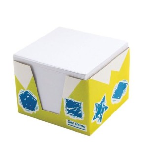 PAPEL LEMBRETE BRANCO 90MMx85MM 700FLS SAN REMO