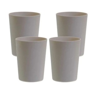 COPO PP 550ML BEGE 9x12CM KIT C/4 UNIDADES CP17Q4-05 SÃO BERNARDO