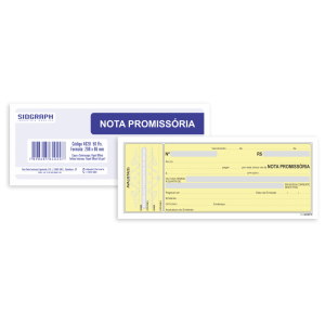NOTA PROMISSÓRIA 50FLS SIDGRAPH