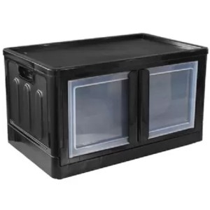 CAIXA ORGANIZXADORA DOBRÁVEL COM 2 PORTAS 75 LITROS ARQPLAST