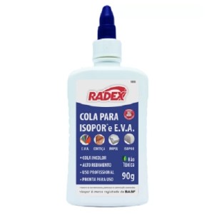 COLA PARA ISOPOR E E.V.A 90 G RADEX