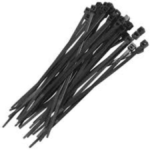 ABRAÇADEIRA DE NYLON 2,5X100MM PRETO 100 UNIDADES TOLLS