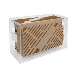 ORGANIZADOR PARA PASTAS SUSPENSAS CRISTAL C/6 PASTAS 0322 DELLO