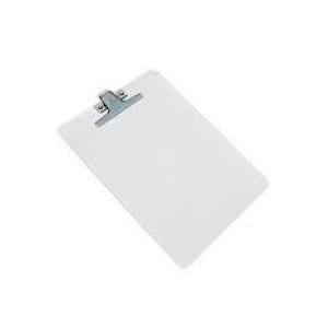 PRANCHETA PLÁSTICA A4 CRISTAL NOVACRIL