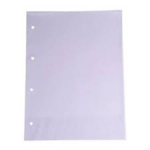 ENVELOPE PLÁSTICO SEMI GROSSO A4 4 FUROS C/100 PLASTIFILME