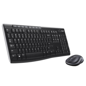 TECLADO + MOUSE SEM FIO WIRELESS MK270 LOGITECH