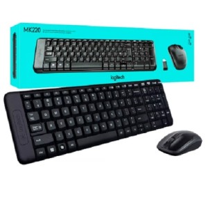 TECLADO + MOUSE SEM FIO WIRELESS MK220 LOGITECH