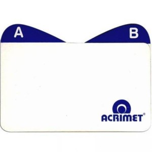 ÍNDICES CARTÃO DE VISITA REF.630 ACRIMET