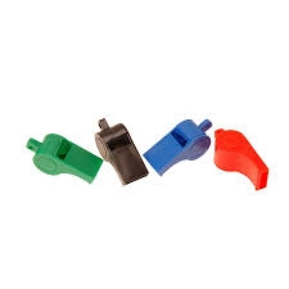APITO PLÁSTICO COM 2 PEÇAS COLORIDAS
