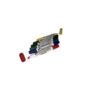 CANETA PARA TECIDO COM  6 CORES PONTA DUPLA  REF.478 MAGIC COLOR