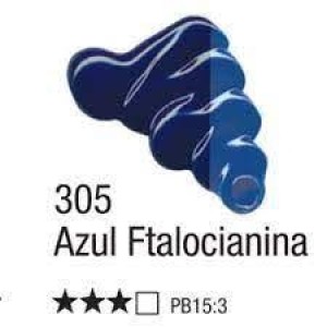 TINTA ÓLEO BISNAGA 20ML REF.305 AZUL FTALOCIANINA ACRILEX