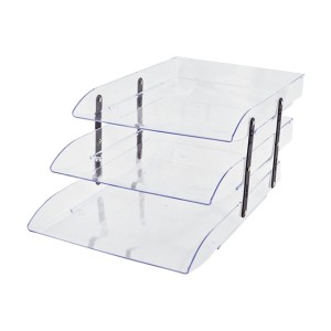 CAIXA CORRESPONDÊNCIA TRIPLA FIXA CRISTAL NOVACRIL