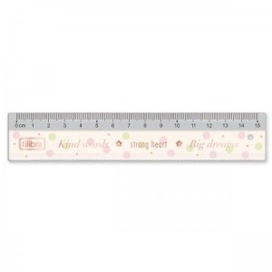 RÉGUA 15CM SOHO TILIBRA