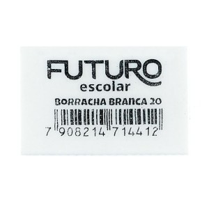 BORRACHA BRANCA N20 CAIXA C/20 UNIDADES FUTURO