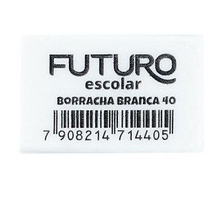 BORRACHA BRANCA N40 CAIXA C/40 UNIDADES FUTURO
