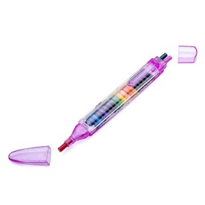 GIZ DE CERA TROCA PONTA 20 CORES HELLO KITTY LEO&LEO