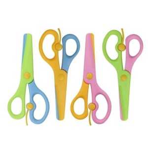 TESOURA PLÁSTICA 12CM KIDS LEO&LEO