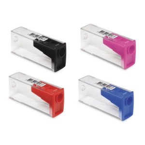 APONTADOR 1 FURO COM DEPÓSITO REF.125 FABER CASTELL