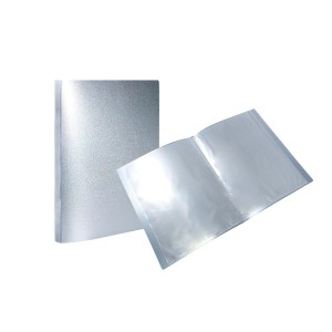 PASTA CATÁLOGO 20 PLÁSTICOS PRATA GLITER POLIBRAS