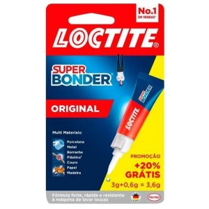 COLA SUPER BONDER 3,6G ORIGINAL LOCTITE HENKEL