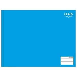 CADERNO 96FLS PAUTA VERDE CAPA DURA BROCHURA 248MM X 190MM CLASS COLOR FORONI