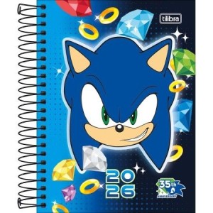 AGENDA 11,7x16,4CM SONIC 2026 TILIBRA