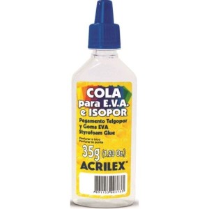 COLA PARA ISOPOR E EVA 35G ACRILEX