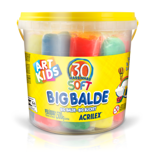 BALDE DE MASSA DE MODELAR COM 1,5KG ACRILEX
